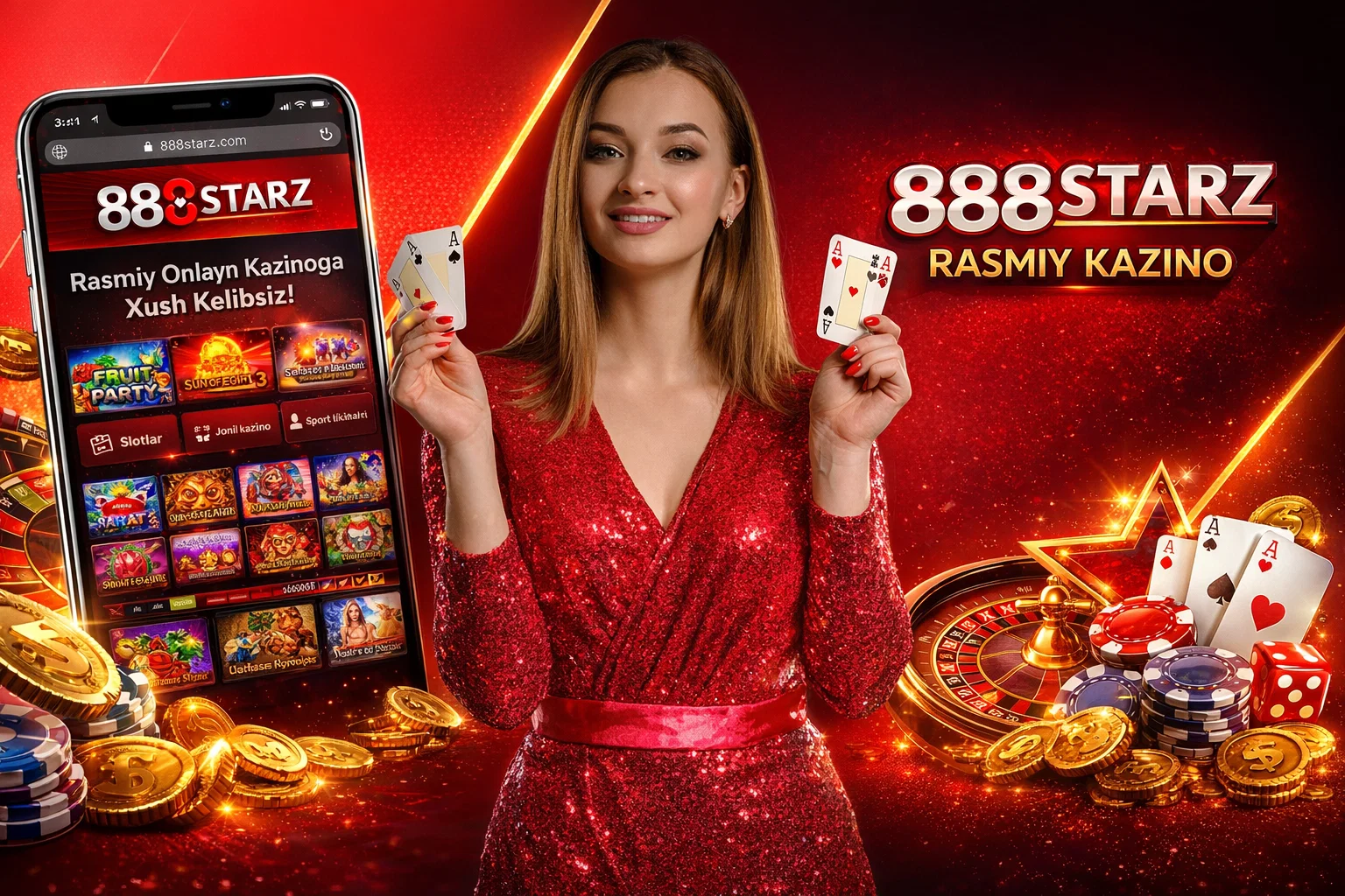 888Starz O‘zbekistonda Kazino va Sport Tikish